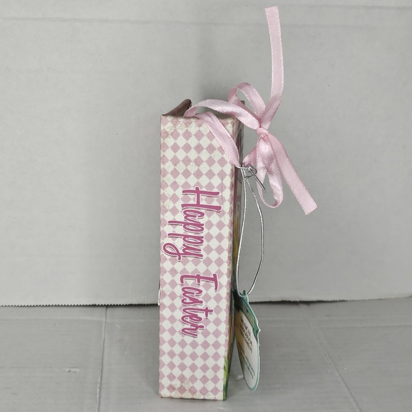 New Mr. Cottontail Chicks Musical Songbook Ornament Happy Easter Vintage Style - Picture 7 of 9